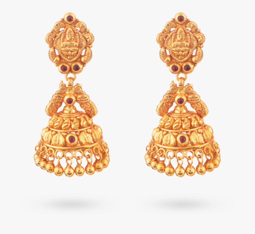 Gold Chandan Set Earrings, HD Png Download, Free Download