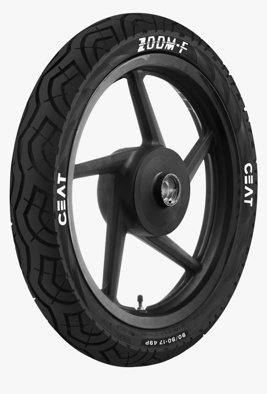 Ceat Zoom Xl 70 100 17 Tubeless 40 P Front Two Wheeler - Tvs Centra Tyre Size, HD Png Download, Free Download
