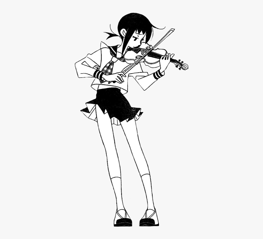 Monochrome Tumblr Sweetschan - Transparent Anime Girl Aesthetic, HD Png Download, Free Download