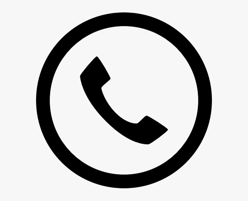 Call Button Png File - Circle, Transparent Png, Free Download