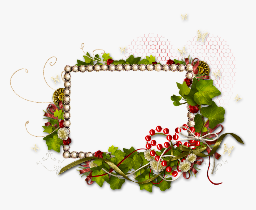 Frame, Photo Frame, Photoshop, Greens, Love, Heart - Picture Frame, HD Png Download, Free Download