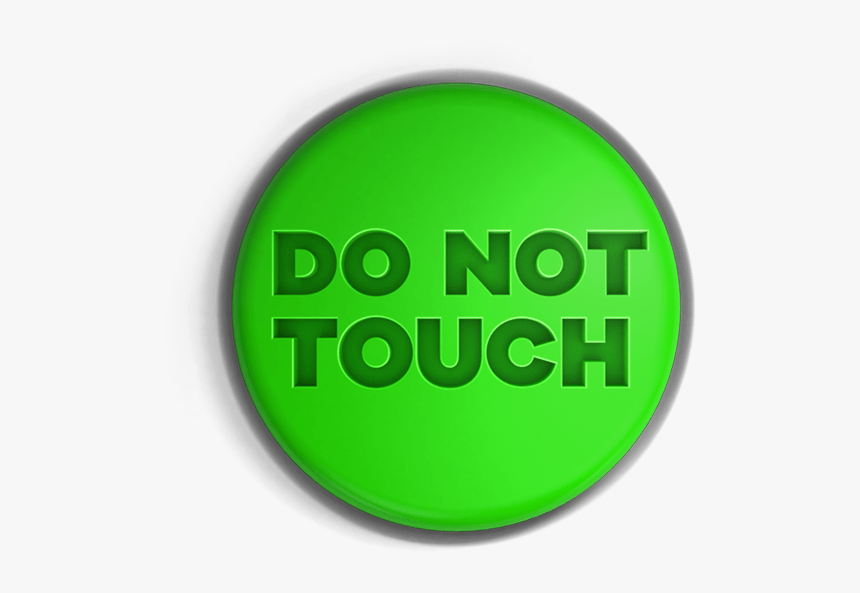 Do Not Touch Button - Nickelodeon Pt, HD Png Download, Free Download