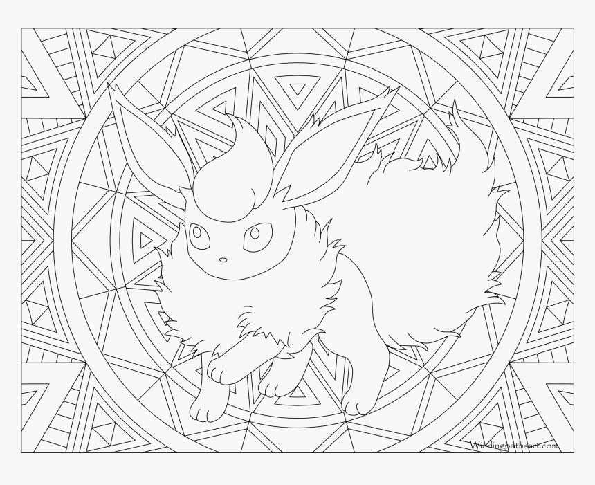 Adult Coloring Pages Pokemon, HD Png Download, Free Download