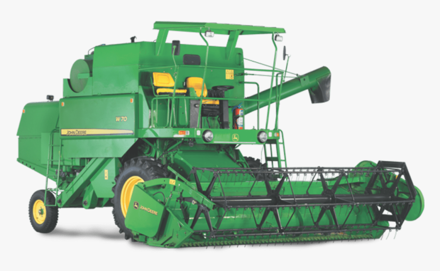 Combine Harvester - John Deere W70 Combine Harvester, HD Png Download, Free Download