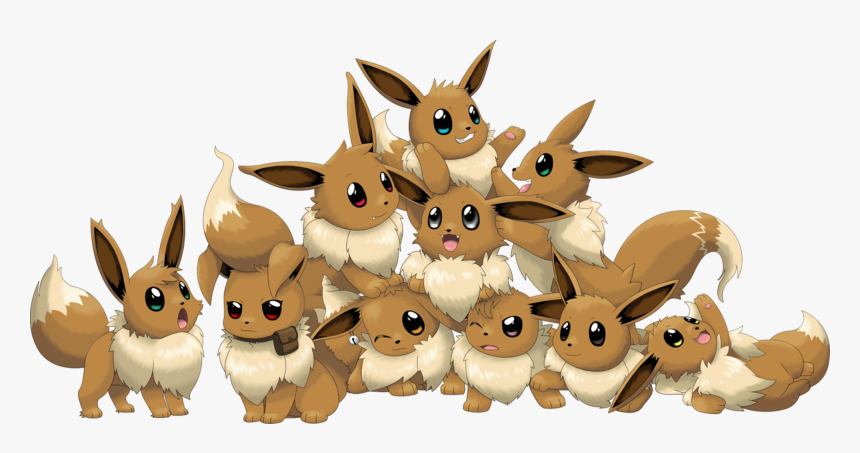 Pokemon Let's Play Eevee Deck, HD Png Download, Free Download