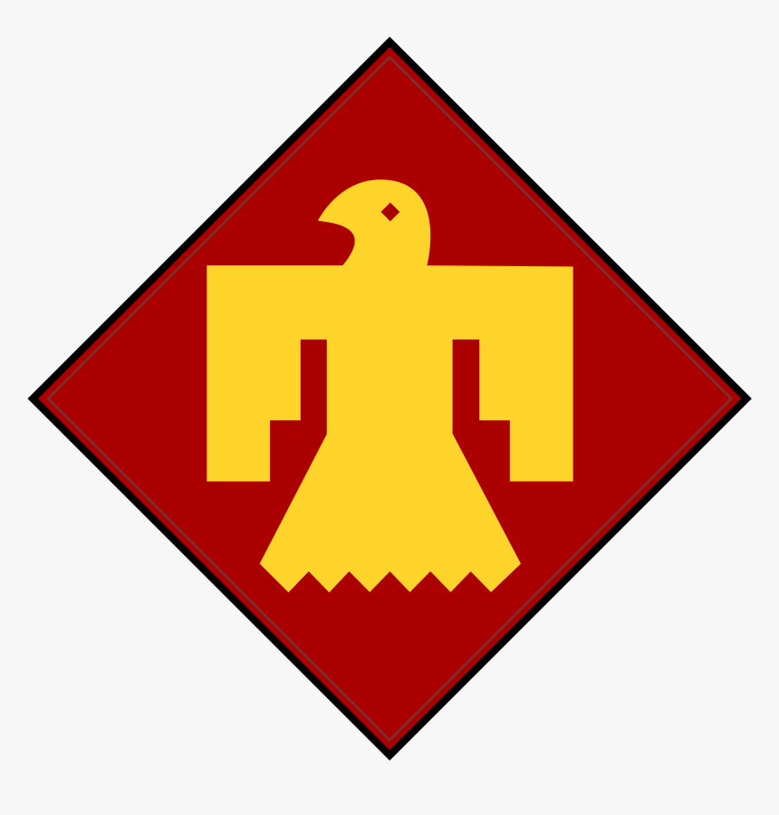 45th Infantry Insignia - 45th Infantry Division Thunderbird, HD Png Download, Free Download