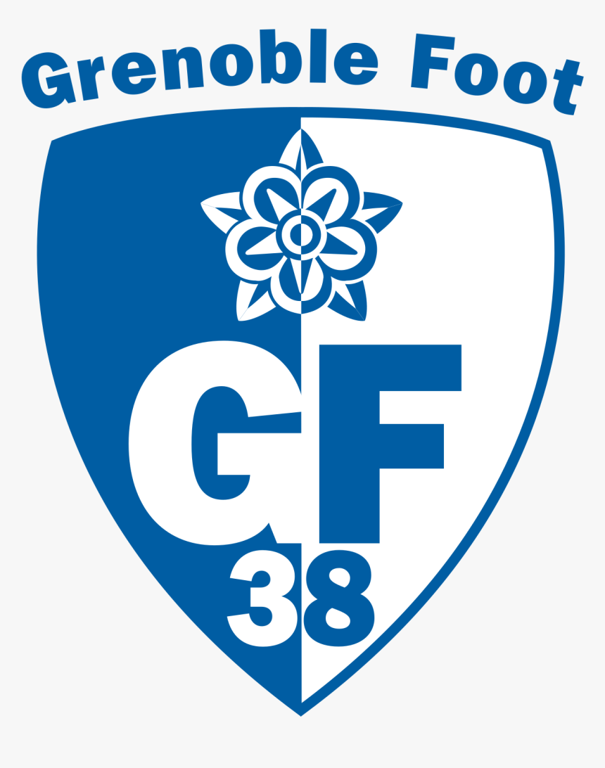 Logo Grenoble Foot, HD Png Download, Free Download