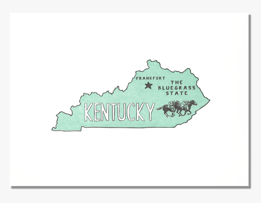 Kentucky State Print - Kentucky State, HD Png Download, Free Download