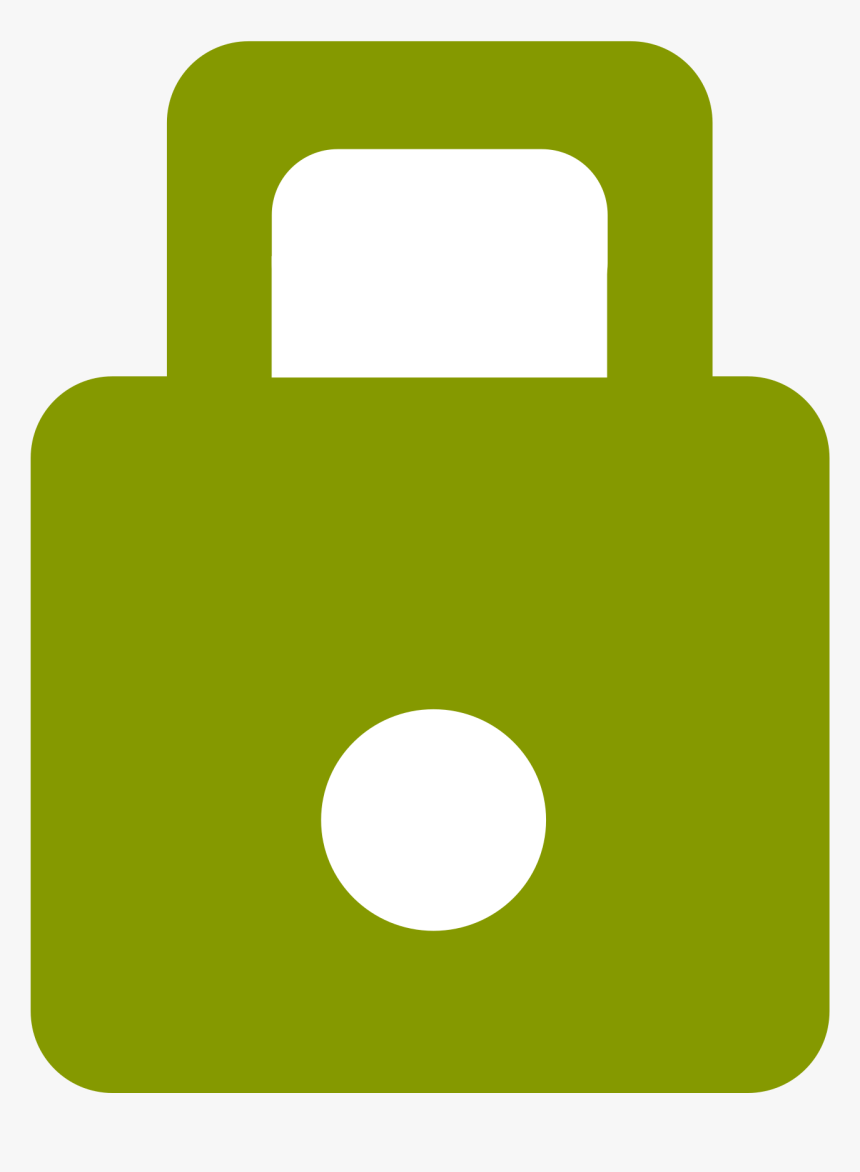 Solarized Green Lock Clip Arts - Lock Clipart Green, HD Png Download, Free Download
