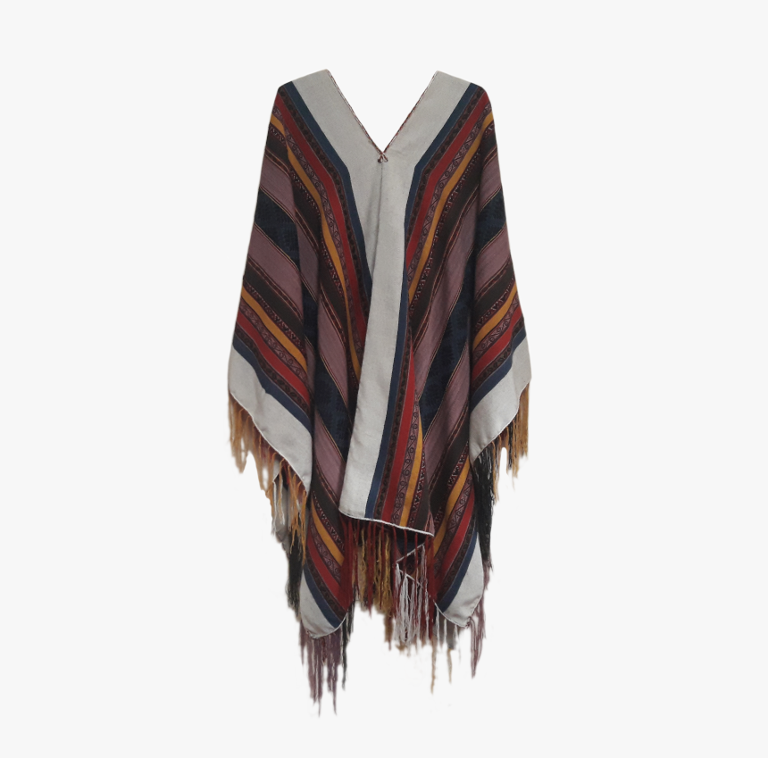 Alpaca Poncho "moutains, Rivers And Stars" - Stole, HD Png Download, Free Download