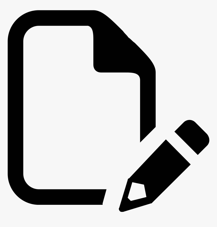 Edit Icon Outline, HD Png Download, Free Download