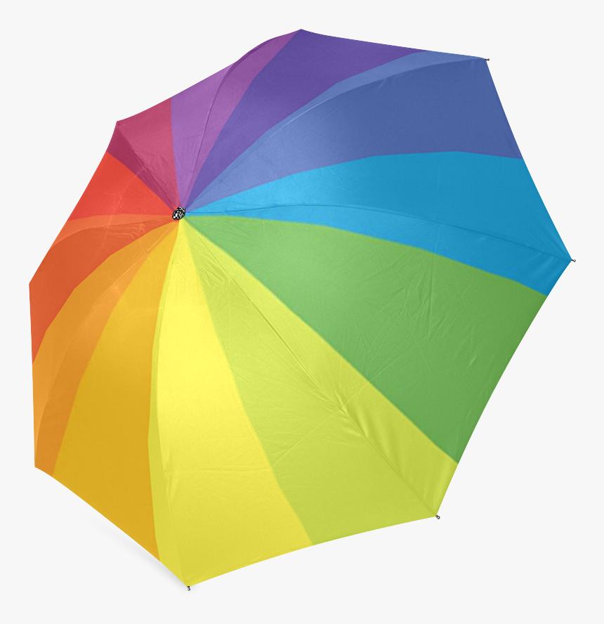 Color Wheel Foldable Umbrella, HD Png Download, Free Download