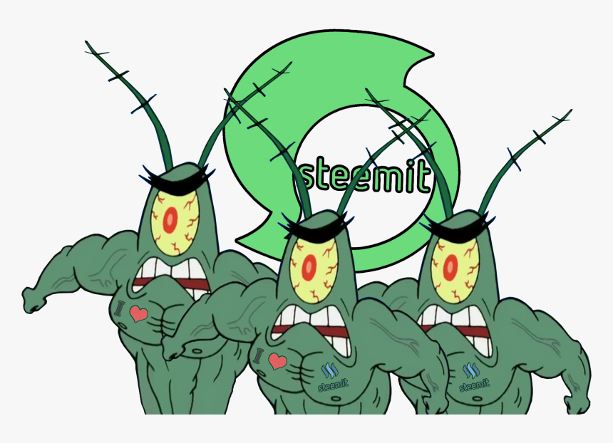 Steemit Plankton, HD Png Download, Free Download