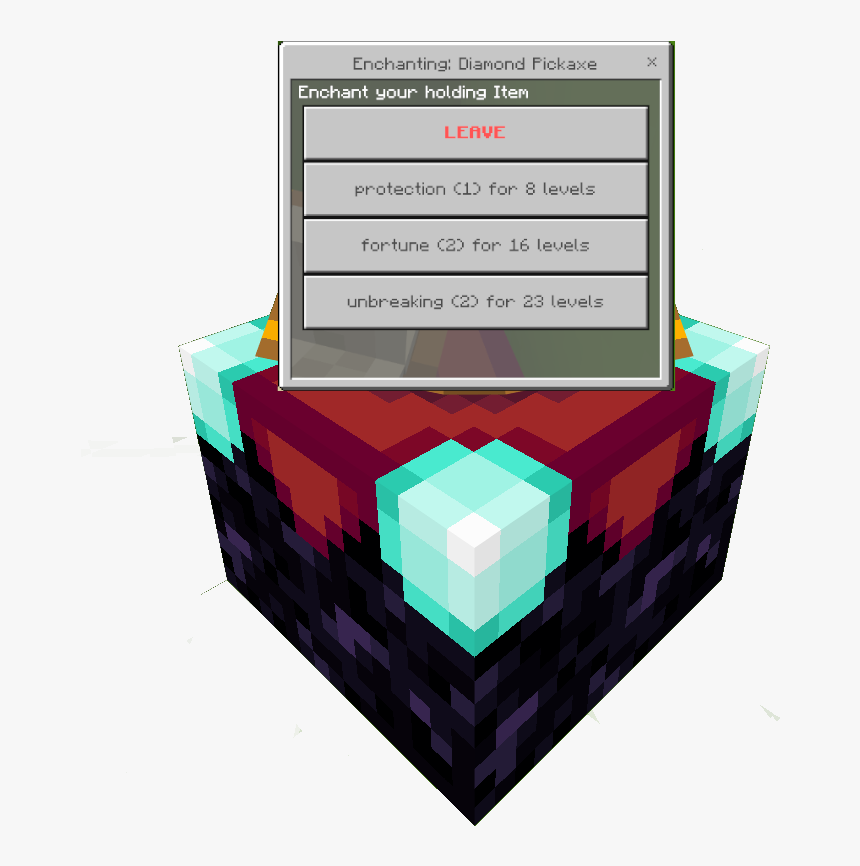 Minecraft Bed Png, Transparent Png, Free Download