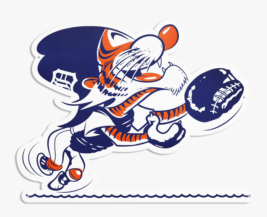 Authentic Street Signs Detroit Tigers Catcher Kitty, HD Png Download, Free Download