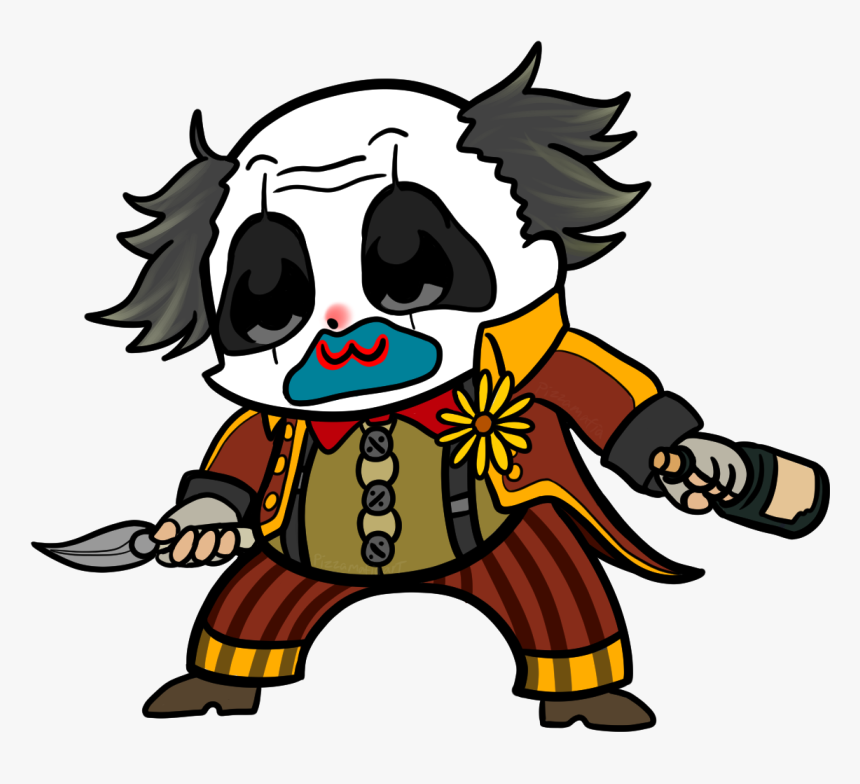 Pop Team Epic Clown Dead By Daylight, HD Png Download, Free Download