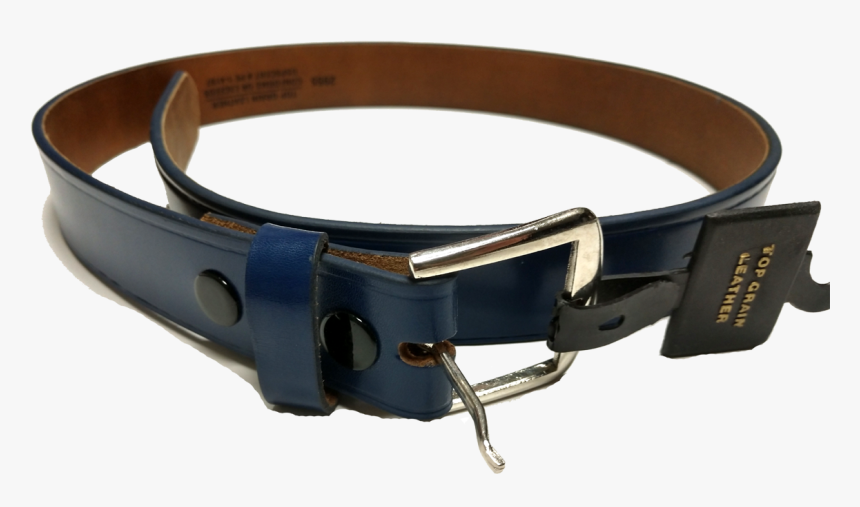Blue Leather Belt, HD Png Download, Free Download
