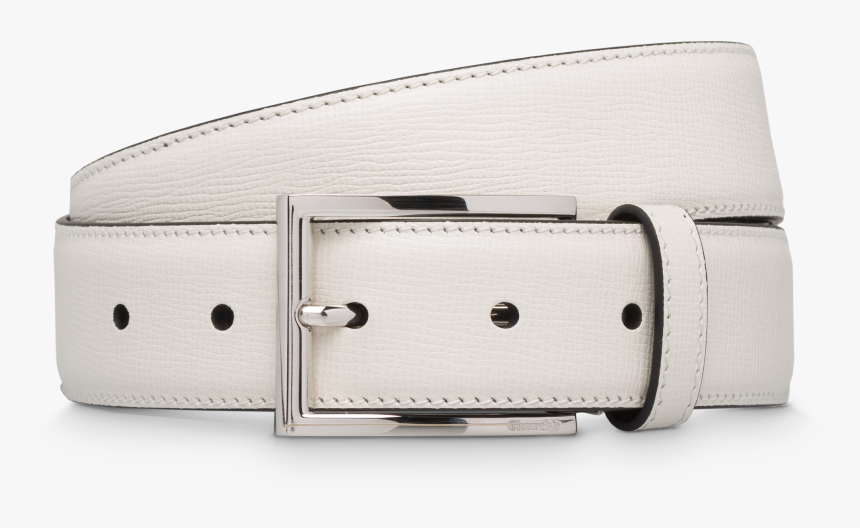 Elongated Buckle Belt St James Leather Belt White Church"s, HD Png Download, Free Download