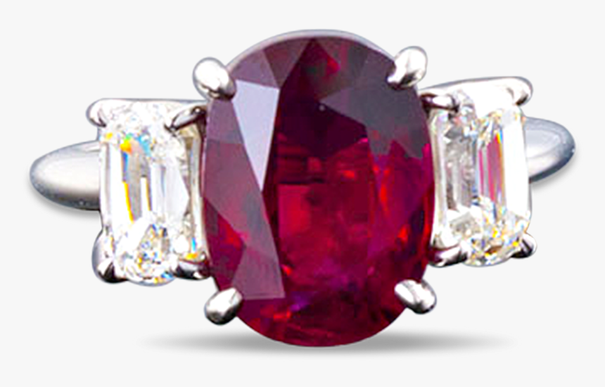 Mozambique Ruby And Diamond Ring,, HD Png Download, Free Download