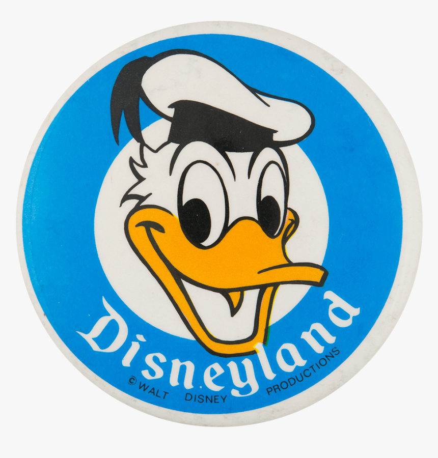 Disneyland Donald Duck Entertainment Button Museum, HD Png Download, Free Download