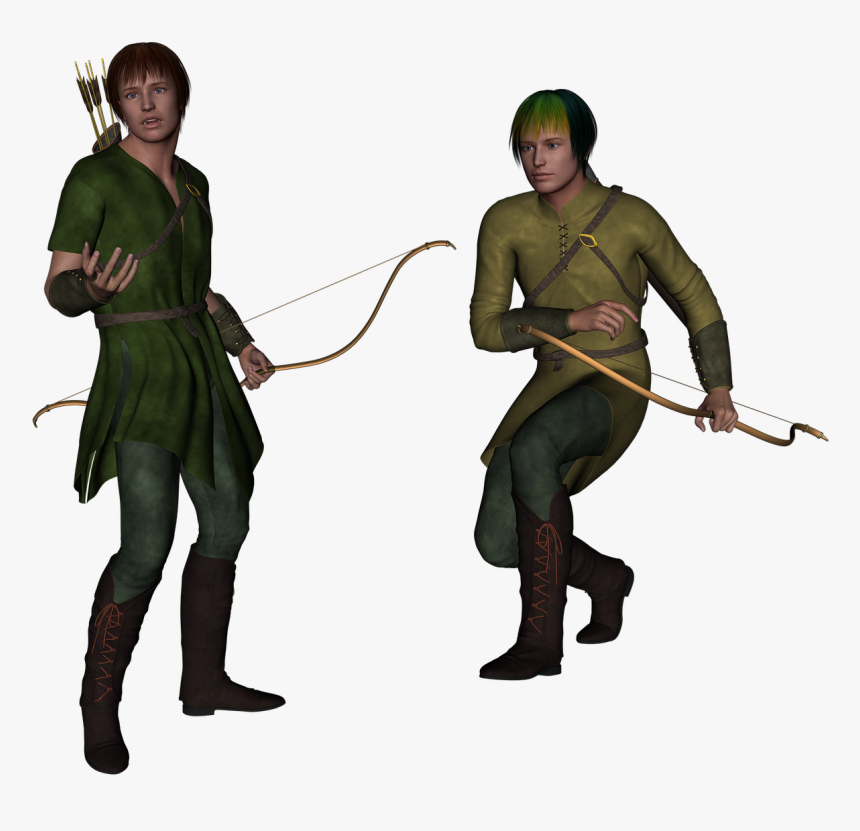 Archer, Fantasy, Bow, Arrow, Archery, Shooting, Hunter, HD Png Download, Free Download