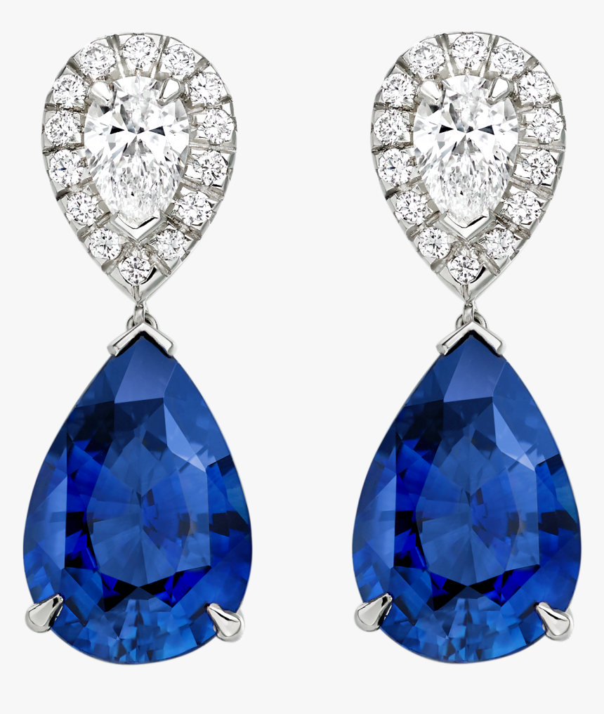 Earrings,cobalt Jewelry,diamond,electric, HD Png Download, Free Download