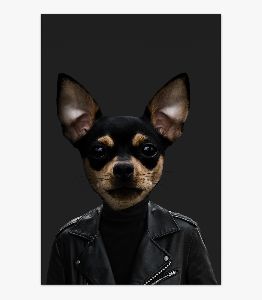 Tito The Chihuahua Art Card, HD Png Download, Free Download