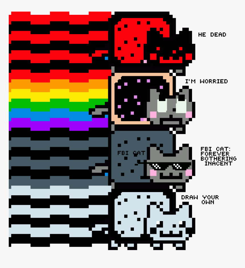 Transparent Nyan Cat Transparent Png, Png Download, Free Download