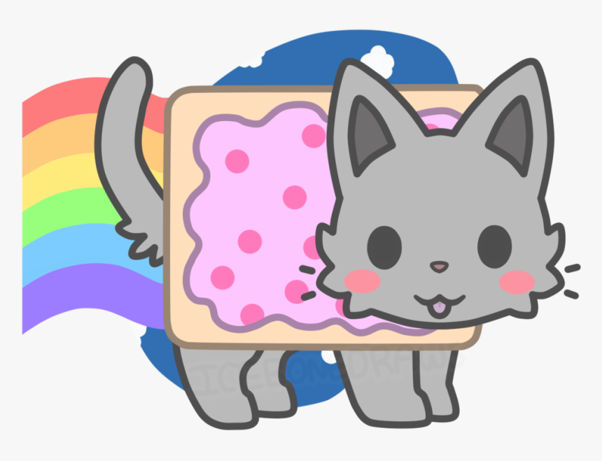 Transparent Kawaii Cat Clipart, HD Png Download, Free Download