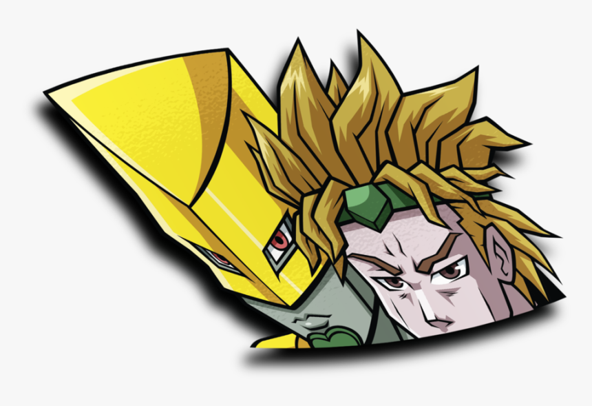 Dio Brando Peeker Sticker, HD Png Download, Free Download