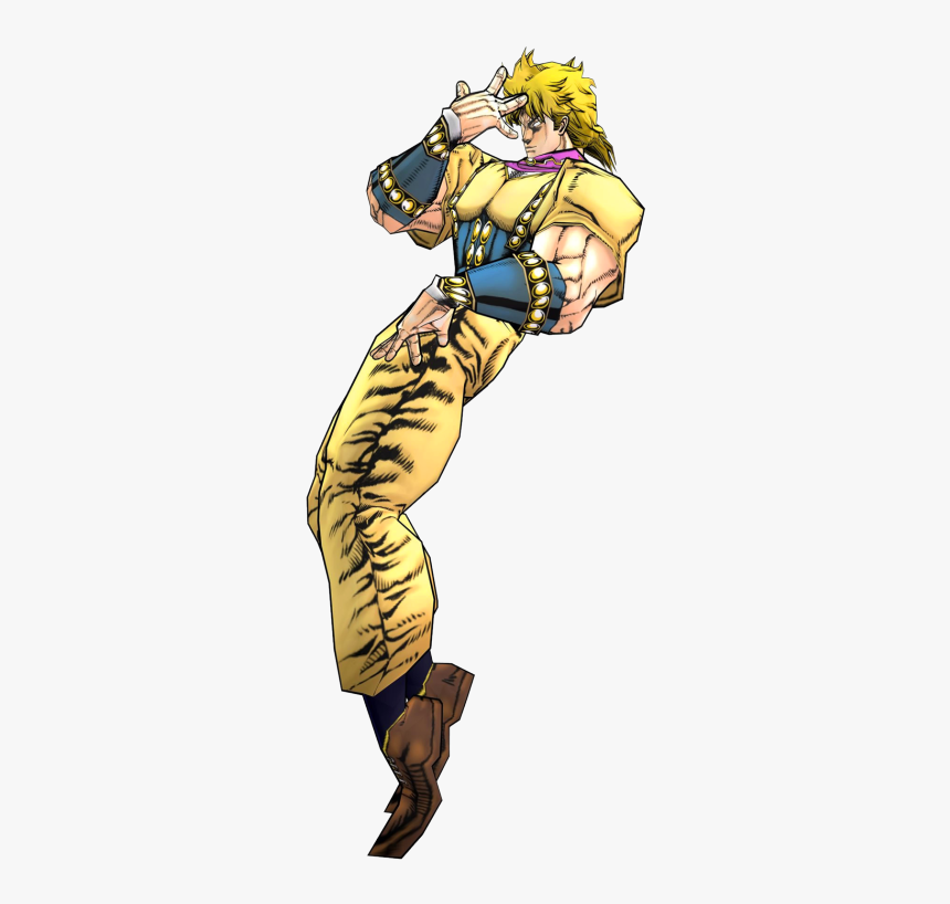 Transparent Dio Brando Model From Phantom Blood, HD Png Download - kindpng.