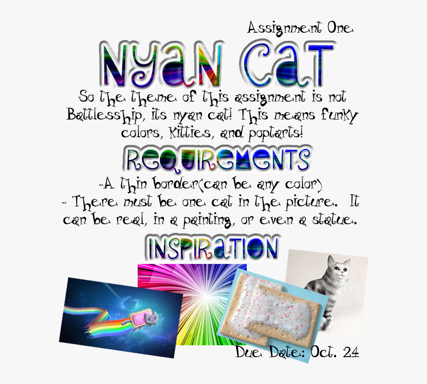 Nyan Cat Png, Transparent Png, Free Download