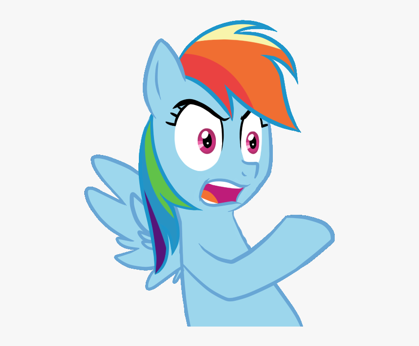 It"s Rainbow Dash Saying No To Something That"s Non-, HD Png Download, Free Download