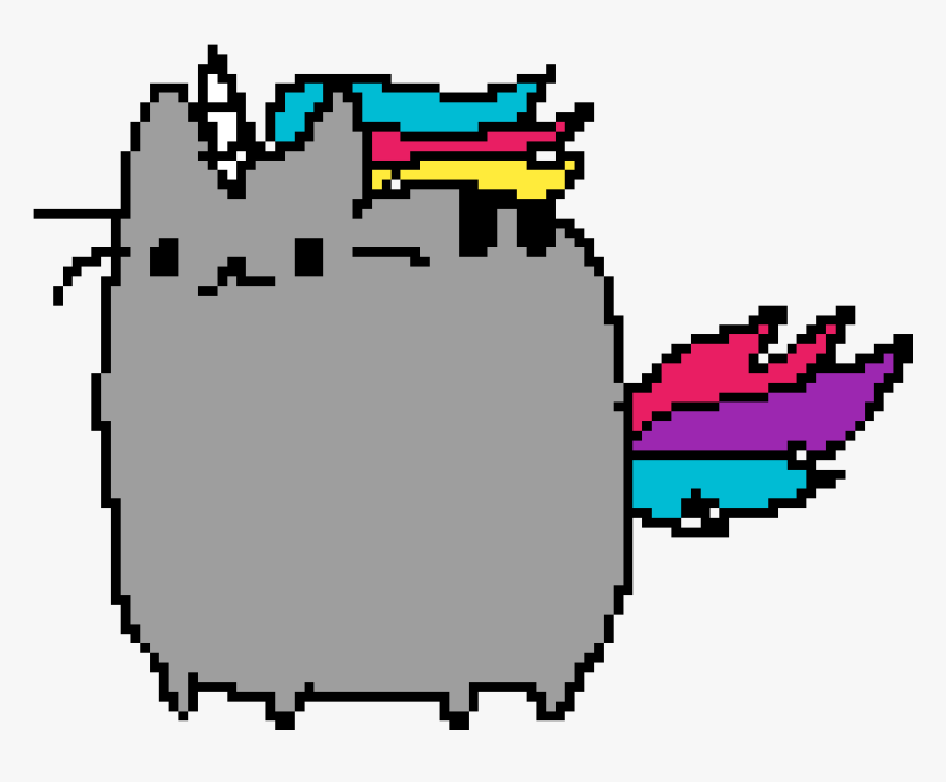 Pusheen Nyan Cat Gif Drawing, HD Png Download, Free Download