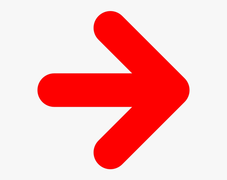 Red Right Arrow, HD Png Download, Free Download