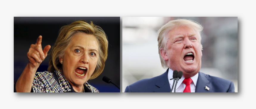 Hillary And The Donald, HD Png Download, Free Download