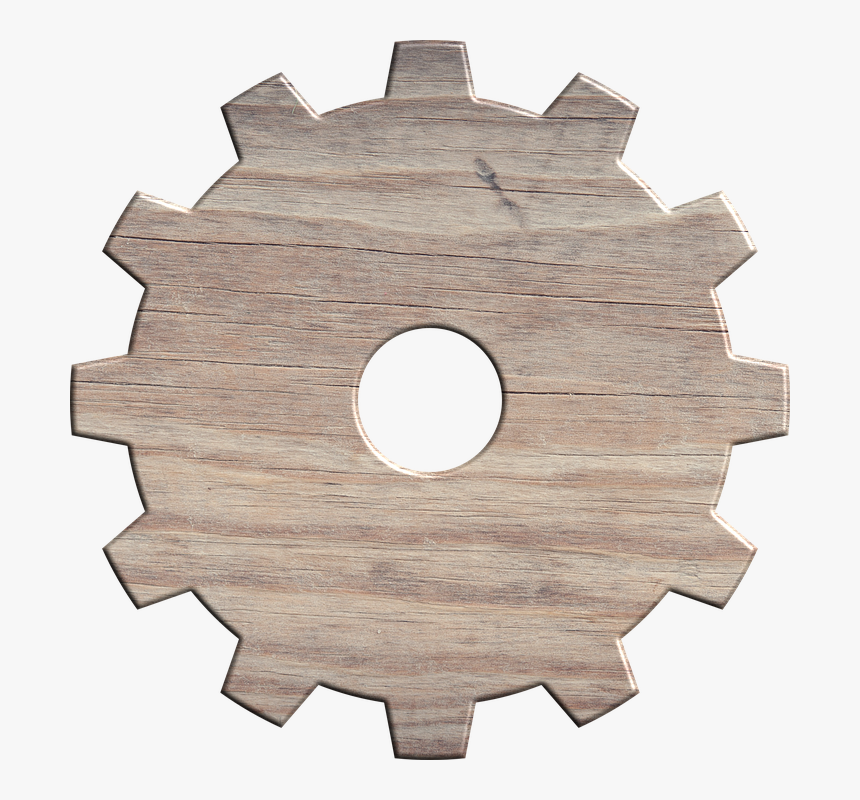 Gear, Wood, Transmission, Mechanics, Woods, Sprocket, HD Png Download, Free Download