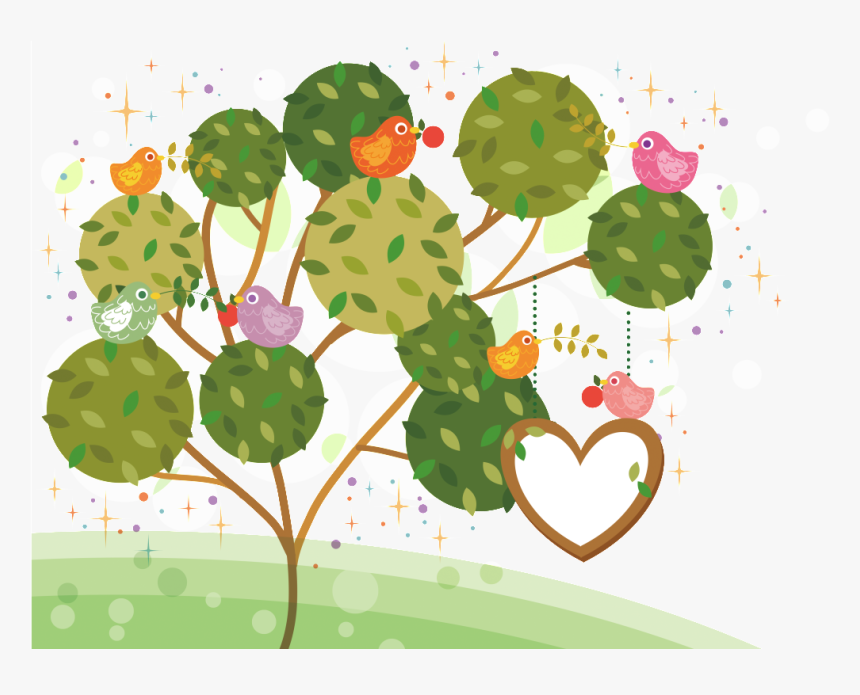 This Backgrounds Is Cartoon Tree About Small Tree,, HD Png Download, Free Download