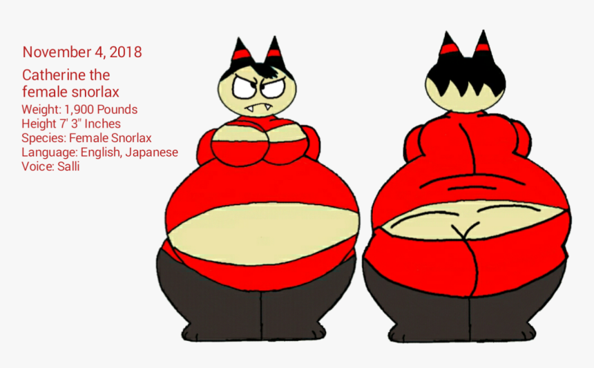 Catherine The Female Snorlax Character Model, HD Png Download, Free Download