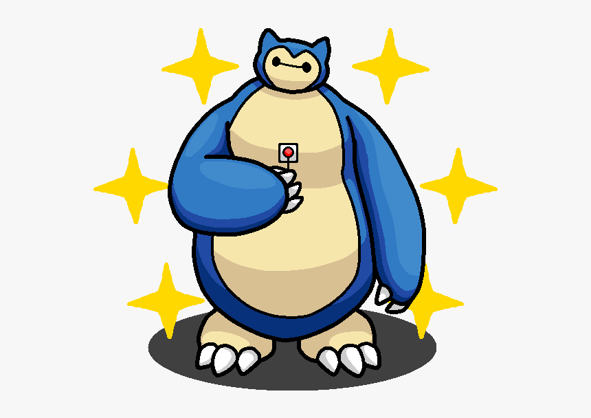 Shiny Snorlax Baymax By Shawarmachine, HD Png Download, Free Download