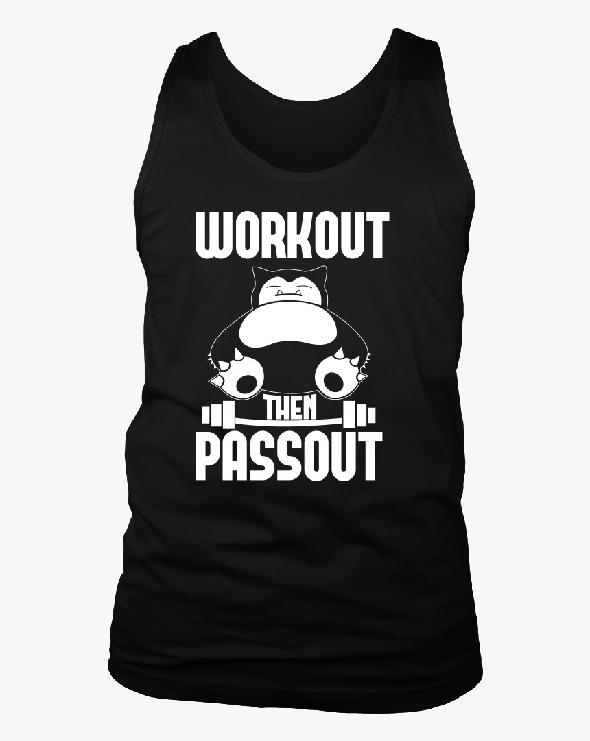 Pokemon Snorlax Workout Then Passout Shirt, HD Png Download, Free Download