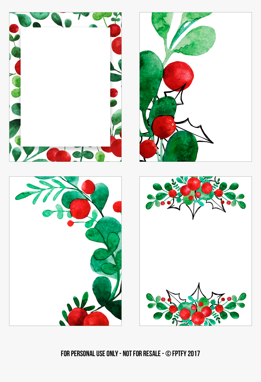 Christmas Holly Png, Transparent Png, Free Download