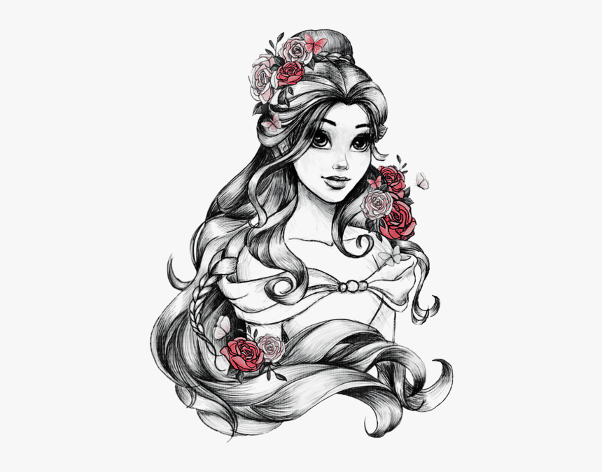 Beauty And The Beast Rose Png, Transparent Png, Free Download