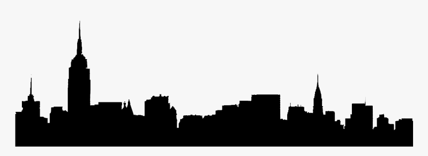 Clip Art Outline Of Chicago Skyline, HD Png Download, Free Download