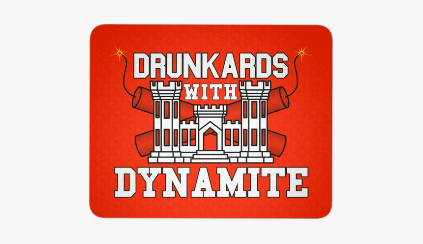 Drunkards With Dynamite Mouse Pad, HD Png Download, Free Download