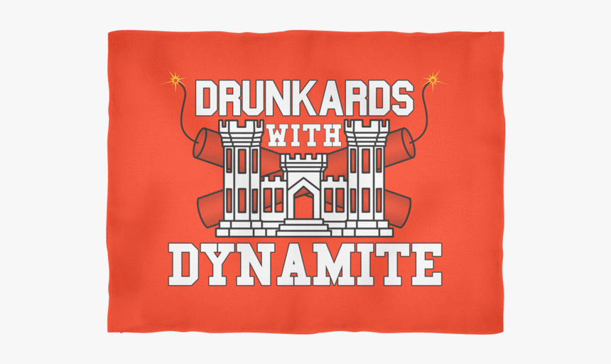 Drunkards With Dynamite Fleece Blanket, HD Png Download, Free Download