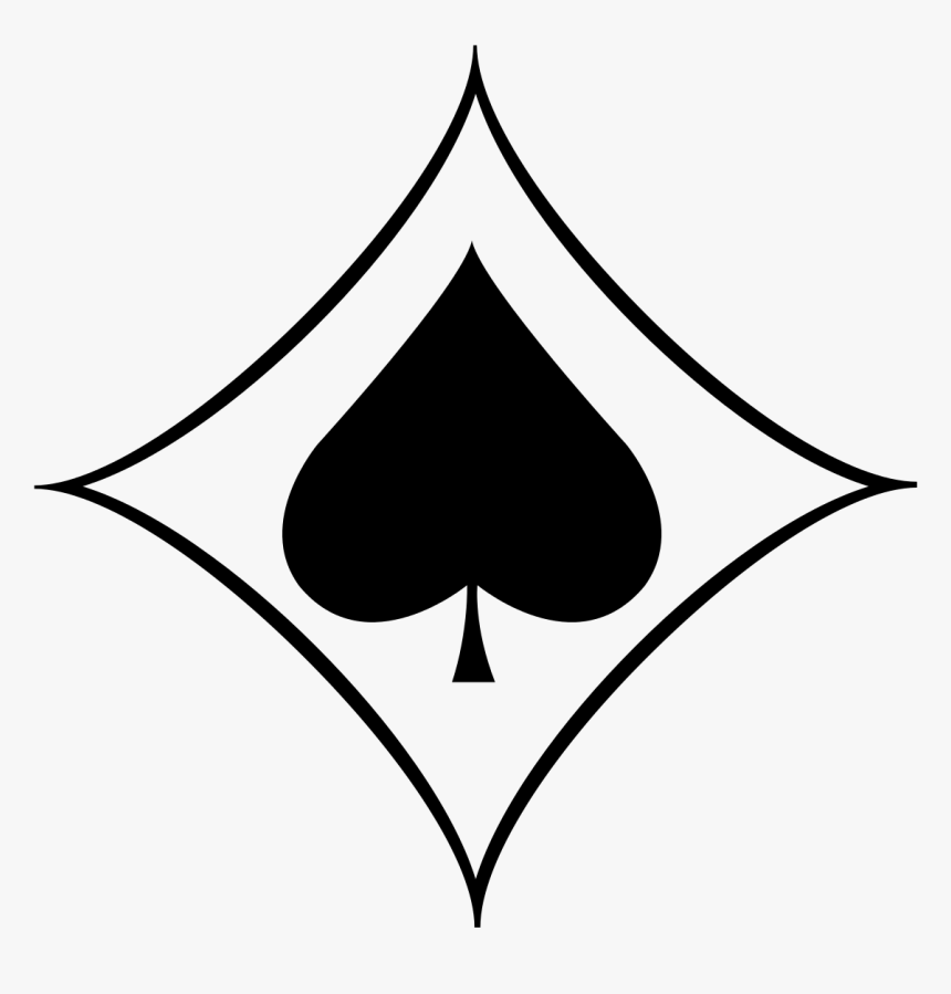 Ace Of Spades Png, Transparent Png, Free Download