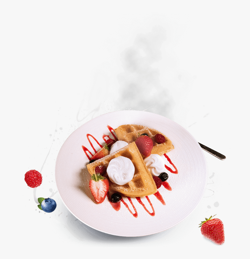 Plate With Waffles, HD Png Download, Free Download