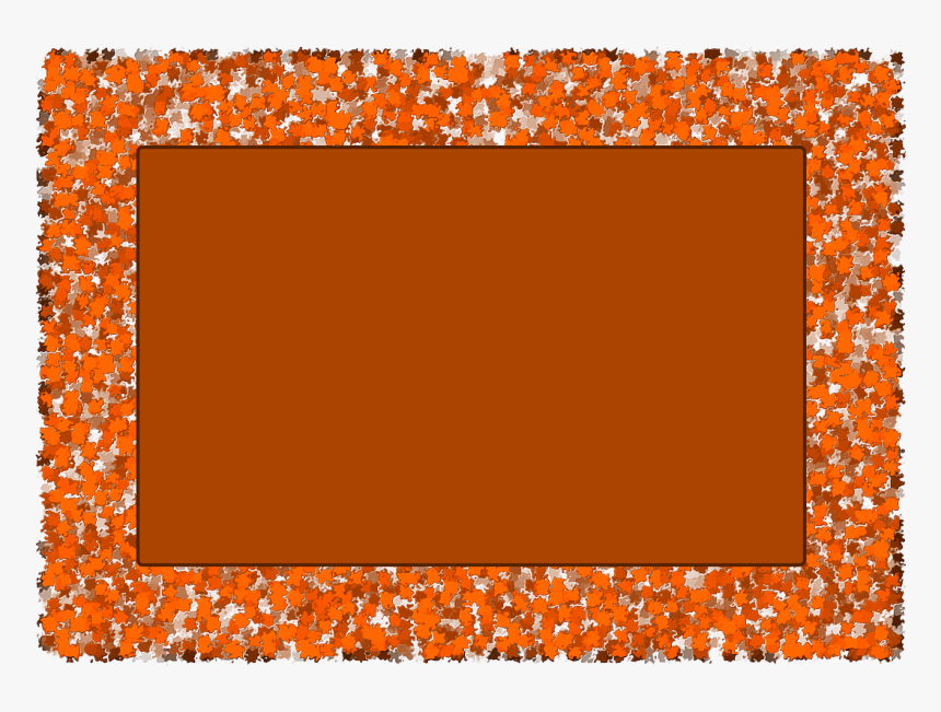 Border, Frame, Picture, Brown, Autumn, Fall, September, HD Png Download, Free Download