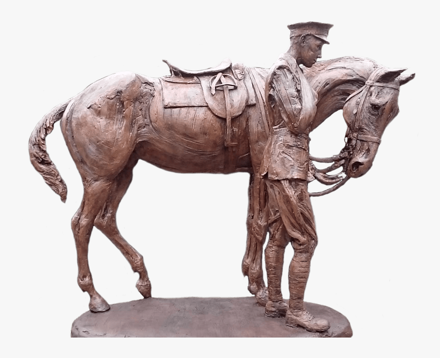 Romsey War Horse Sculpture Casting, HD Png Download, Free Download